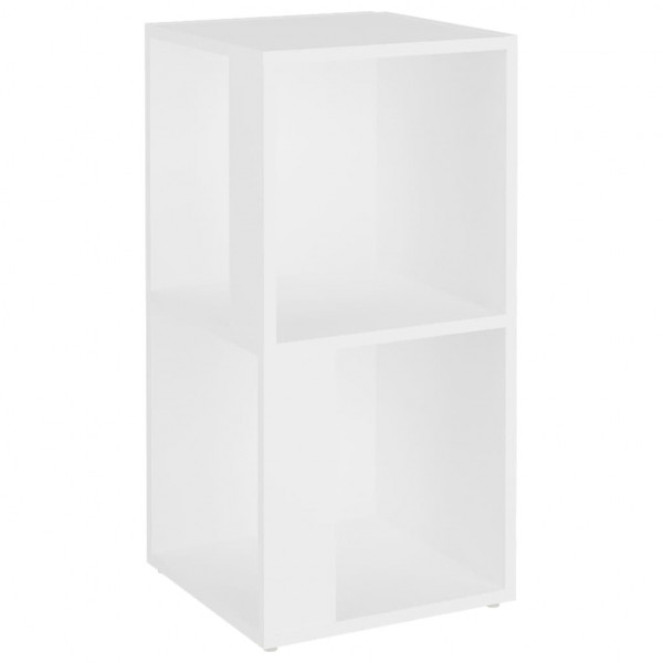 Armario esquinero madera contrachapada blanco 33x33x67cm M 2