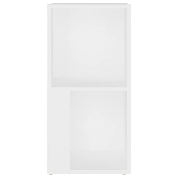 Armario esquinero madera contrachapada blanco 33x33x67cm M 5