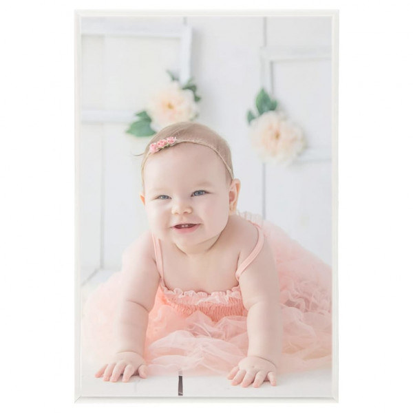 Molduras para parede ou mesa 3 pcs 70x90 cm MDF prateado M 3