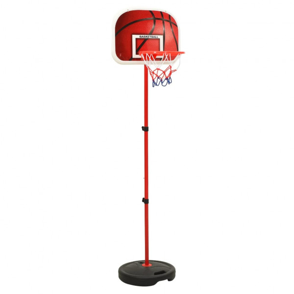 Conjunto jogo de basquetebol infantil ajustável 160 cm M 3