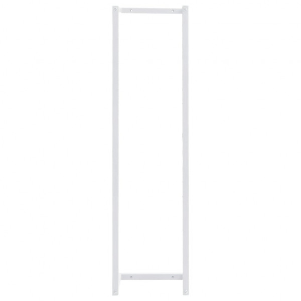 Toallero de acero blanco 25x20x95 cm M 5