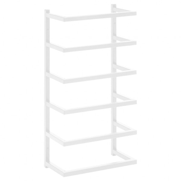 Toalheiro 24x12x48 cm aço branco M 2