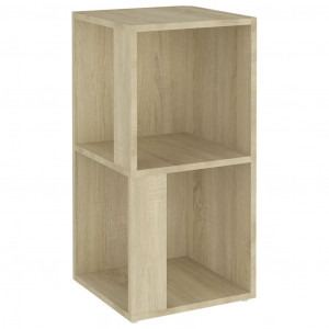 Mueble de esquina madera contrachapada roble Sonoma 33x33x67 cm H