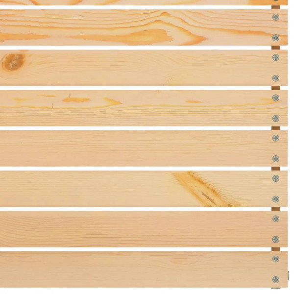 Sofá de canto para jardim madeira de pinho maciça M 4