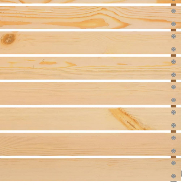 Sofás de centro para jardim 2 pcs madeira de pinho maciça M 5