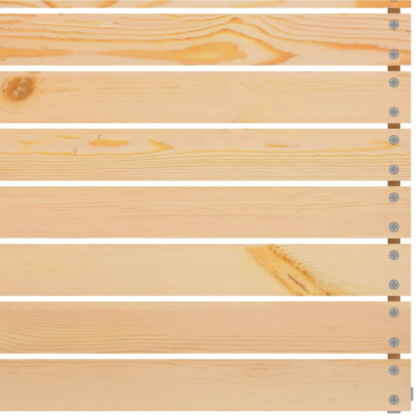 Sofás de centro para jardim 4 pcs madeira de pinho maciça M 5