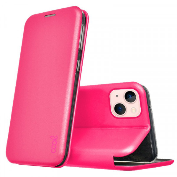 Funda COOL Flip Cover para iPhone 13 Elegance Fucsia D