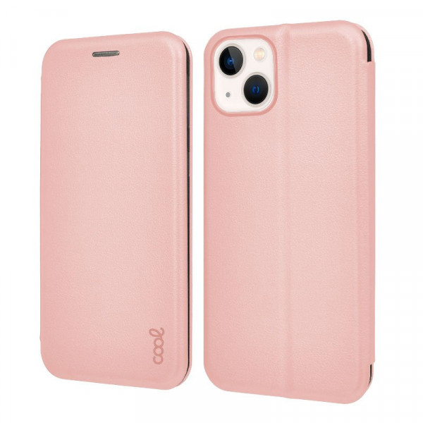 Fundação COOL Flip Cover para iPhone 13 mini Elegance Rose Gold M 4