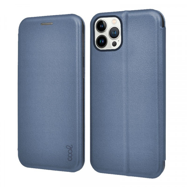 Funda COOL Flip Cover para iPhone 13 Pro Elegance Azul M 5
