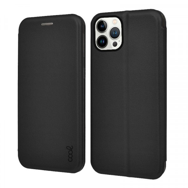 Funda COOL Flip Cover para iPhone 13 Pro Elegance Negro M 6