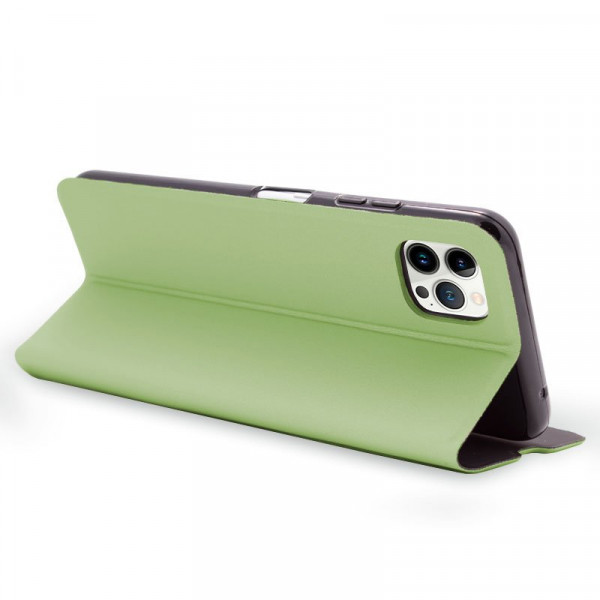 Funda COOL Flip Cover para iPhone 13 Pro Elegance Pistacho M 3
