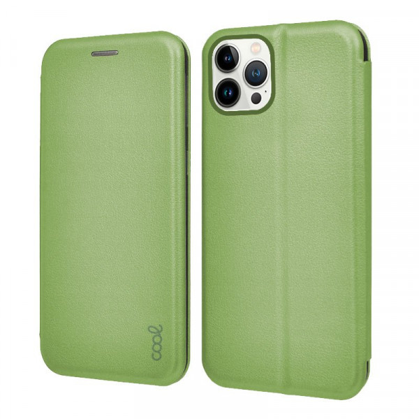 Funda COOL Flip Cover para iPhone 13 Pro Elegance Pistacho M 7