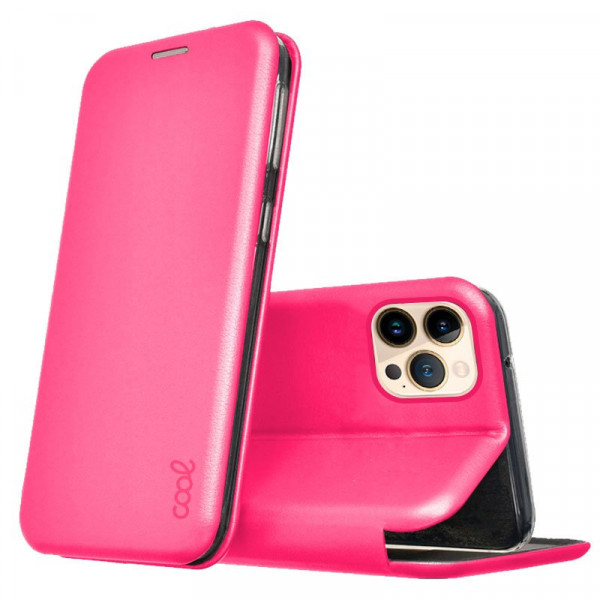 Funda COOL Flip Cover para iPhone 13 Pro Max Elegance Fucsia D