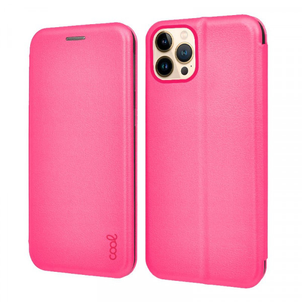 Fundação COOL Flip Cover para iPhone 13 Pro Max Elegância Fucsia M 4