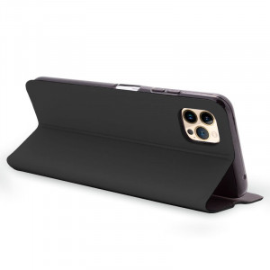 Fundação COOL Flip Cover para iPhone 13 Pro Max Elegância Preto H