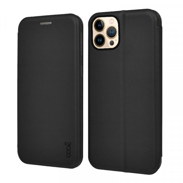 Funda COOL Flip Cover para iPhone 13 Pro Max Elegance Negro M 4