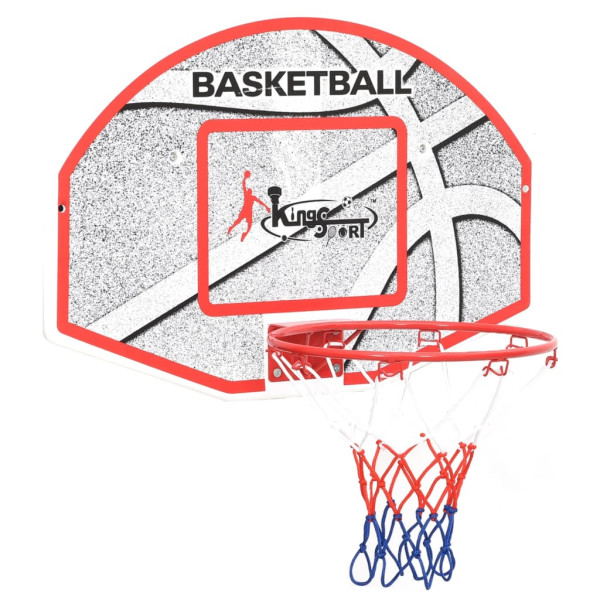 Set de canasta baloncesto de pared 5 pzas 66x44.5 cm M 2