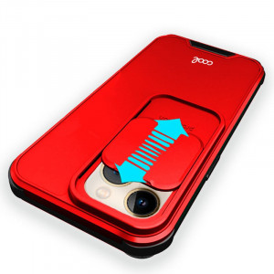 Carcasa COOL para iPhone 13 Pro Max Hard Camera Rojo H