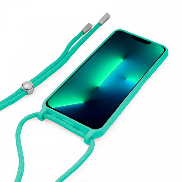 Carcasa COOL para iPhone 13 Pro Cordón Liso Mint M 2