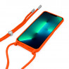 Carcasa COOL para iPhone 13 Pro Cordón Liso Salmón 2