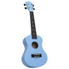 Set de ukelele soprano con funda para niños azul bebé 23 5