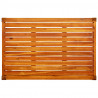 Mesa de jardín de madera de acacia maciza 85x57x29 cm 5