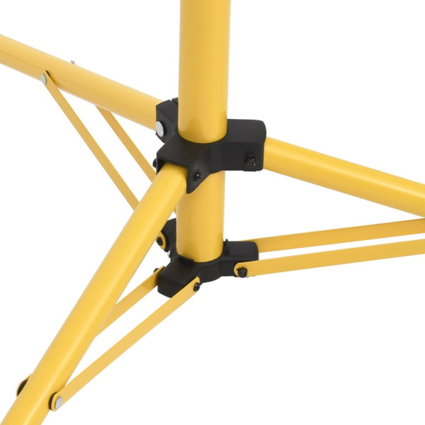 Foco LED con trípode 2x100 W blanco cálido M 4