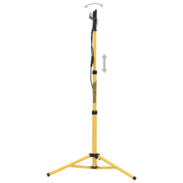 Projetor c/ iluminação LED e tripé 2x30 W branco frio M 3