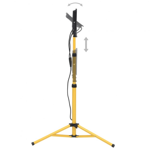 Projetor c/ iluminação LED e tripé 2x100 W branco frio M 3