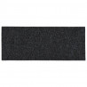 Alfombrilla autoadhesiva escalera 15 uds negro 60x25 cm 4