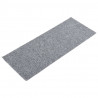 Alfombrilla autoadhesiva escalera 15 uds gris claro 60x25 cm 2
