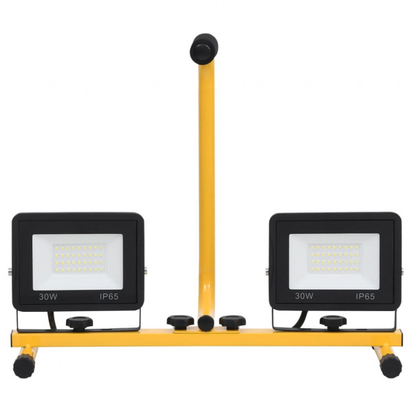 Projetor c/ iluminação LED e pega 2x30 W branco quente M 5