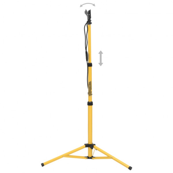 Projetor c/ iluminação LED e tripé 2x10 W branco quente M 3