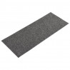 Alfombrilla autoadhesiva escalera 15 uds gris marrón 60x25 cm 2