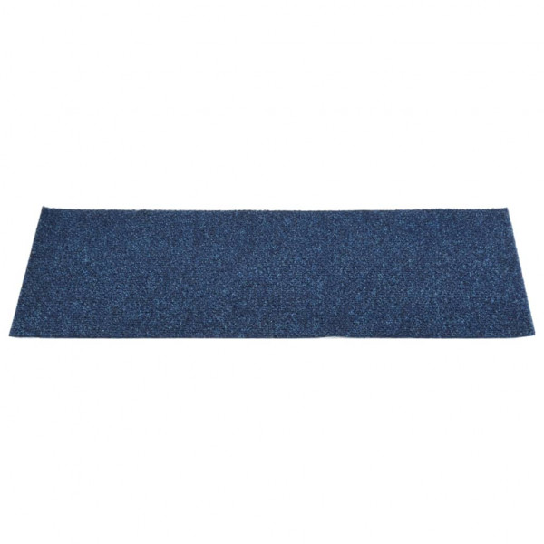Alfombrilla autoadhesiva escalera 15 uds azul 60x25 cm M 3