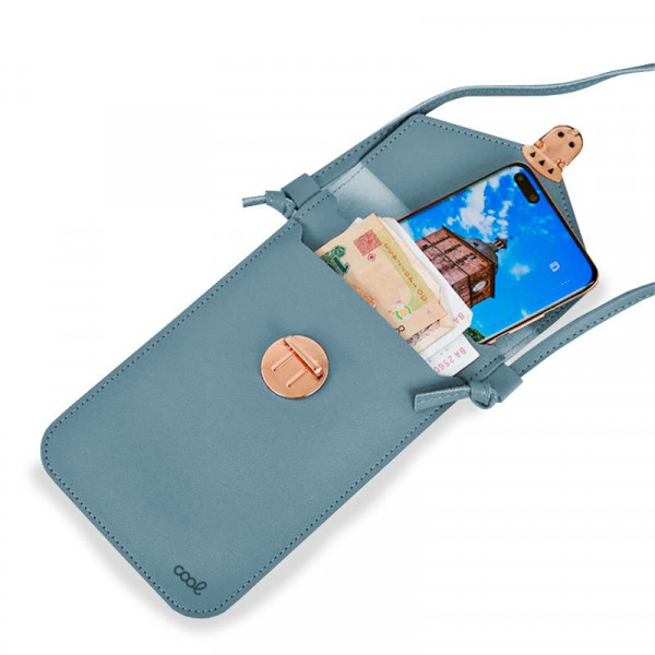 Funda Universal Bag Basic Hasta 6.7 pulg COOL Celeste M 6