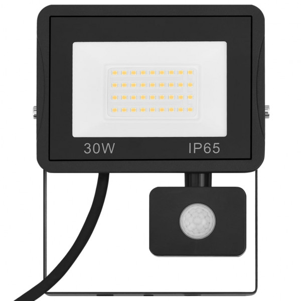Projetor c/ iluminação LED e sensor 30 W branco quente M 5