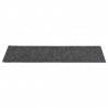 Alfombrilla autoadhesiva escalera 15 uds gris 76x20 cm 3