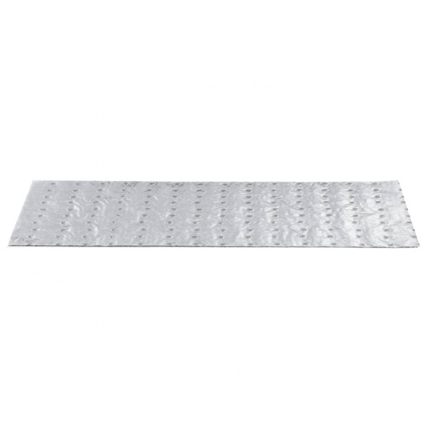 Alfombrilla autoadhesiva escalera 15 uds gris 76x20 cm M 5