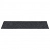 Alfombrilla autoadhesiva escalera 15 uds negro 76x20 cm 3