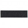 Alfombrilla autoadhesiva escalera 15 uds negro 76x20 cm 4
