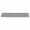Alfombrilla autoadhesiva escalera 15 uds gris claro 76x20 cm 3