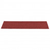 Alfombrilla autoadhesiva escalera 15 uds rojo 76x20 cm 3