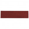 Alfombrilla autoadhesiva escalera 15 uds rojo 76x20 cm 4