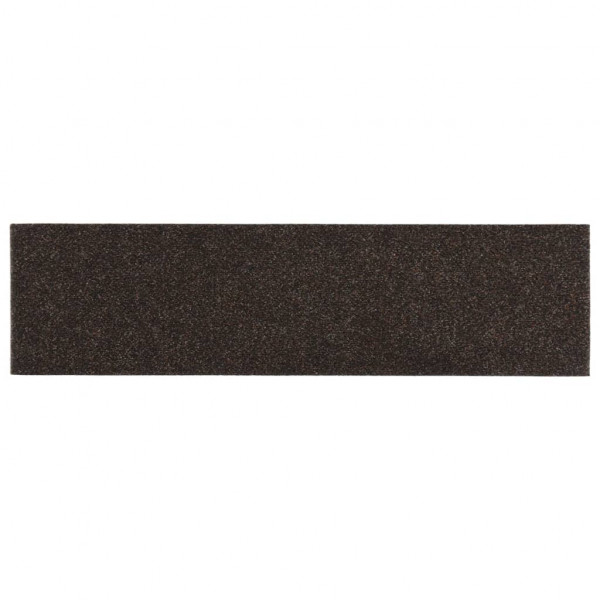 Alfombrilla autoadhesiva escalera 15 uds marrón oscuro 76x20 cm M 4