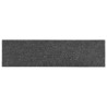 Alfombrilla autoadhesiva escalera 15 uds gris marrón 76x20 cm 4