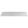 Alfombrilla autoadhesiva escalera 15 uds gris marrón 76x20 cm 5
