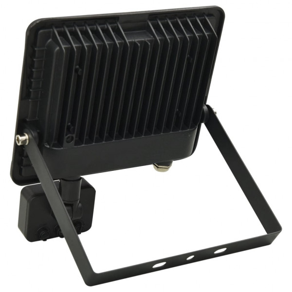 Foco LED con sensor 50 W blanco cálido M 5