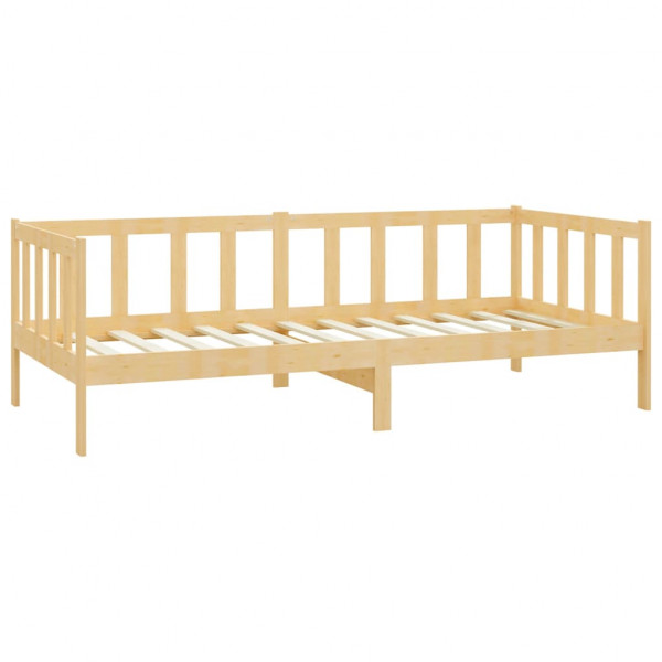 Sofá-cama com colchão 90x200 cm pinho maciço M 5