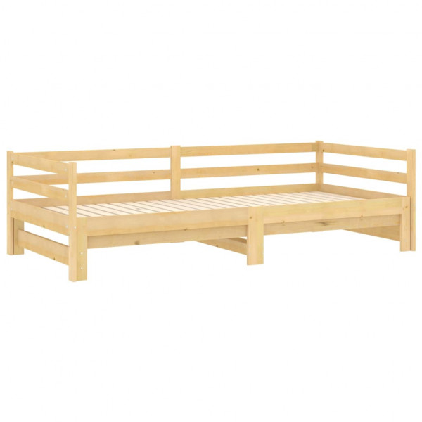 Sofá cama extraíble madera maciza de pino 2x(90x200) cm M 5